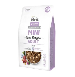 Сухий корм для собак Brit Care Mini Raw Delights 2 кг - яловичина