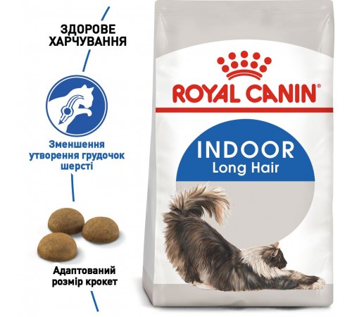 Сухий корм для котів Royal Canin Indoor Long Hair 2 кг