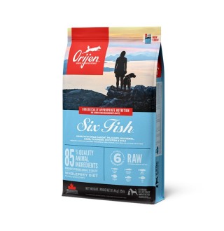 Сухий корм для собак Orijen 6 Fish Dog 11,4 кг (асорті)