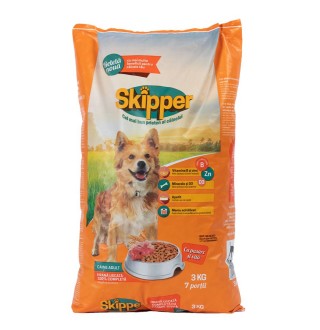 Сухий корм для собак SKIPPER 3 кг (курка та яловичина)