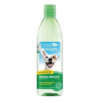 TropiClean Fresh Breath Water Additive Oral Care Original - добавка в воду для щоденної гігієни порожнини рота собак та котів, 473мл