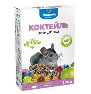 Корм для шиншил Природа Коктейль «Шиншилка» 500 г