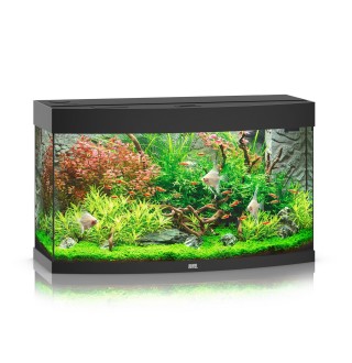Акваріумний набір Juwel «Vision 180 LED» чорний, овальний (180 л) / уцінка