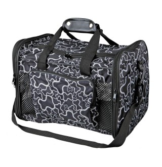 Сумка-переноска для собак та котів вагою до 7 кг Trixie «Adrina» 26 x 27 x 42 см (чорна)