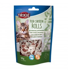 Ласощі для котів Trixie PREMIO Rolls 50 г (курка та риба)