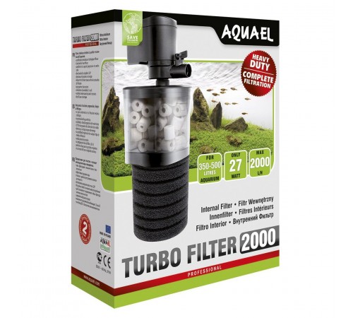 Внутрішній фільтр Aquael «Turbo Filter 2000» для акваріума 350-500 л