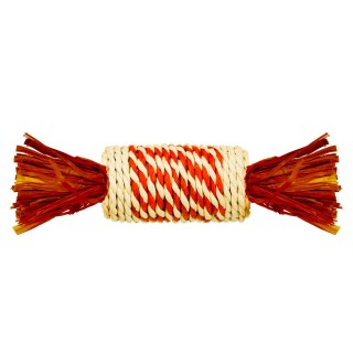 Іграшка для гризунів Trixie Валик 18 см (натуральні матеріали)