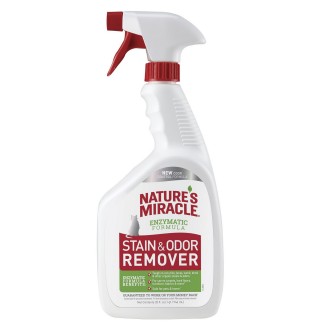 Спрей-знищувач Nature's Miracle «Stain & Odor Remover» для видалення плям і запахів від котів 946 мл