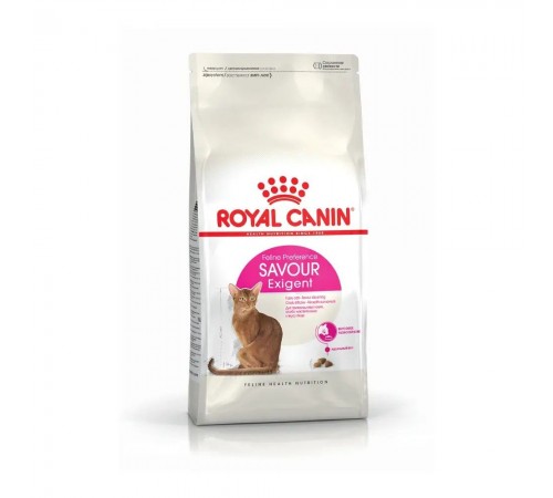 Набір сухого і вологого корму для котів Royal Canin Exigent Savour 2 кг + 12 шт х 85 г pouch + лабіринт у подарунок