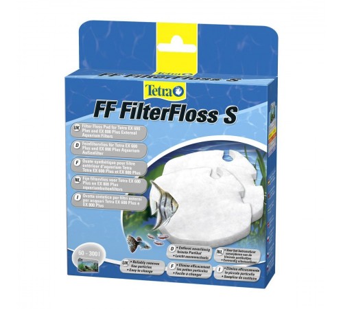 Вкладиш в фільтр Tetra «Filter Floss» S 2 шт. (для зовнішнього фільтра Tetra EX 400 / 600 / 800)