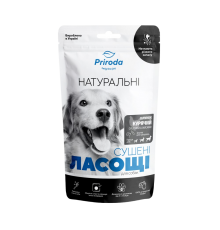 Ласощі для собак Природа Шлунок сушений слайсами 100 г - курка