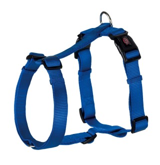 Шлея Trixie нейлонова «Premium» L-XL 75-100 см / 25 мм (синя)