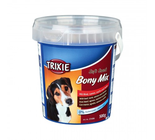 Ласощі для собак Trixie «Bony Mix» 500 г (асорті)