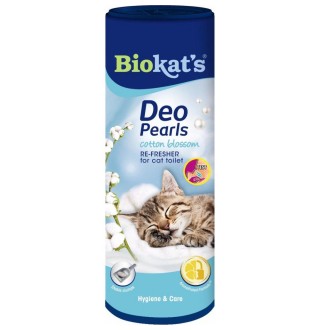 Дезодорант для котячого туалету Biokat's Deo Pearls 700 г - бавовна