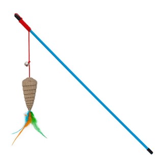 Іграшка для кота Eastland Вудочка з пір’я 8 х 3.5 см