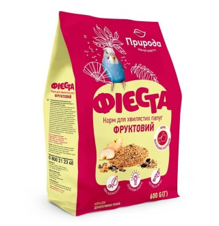 Корм для папуг Природа Фієста Фруктовий 600 г
