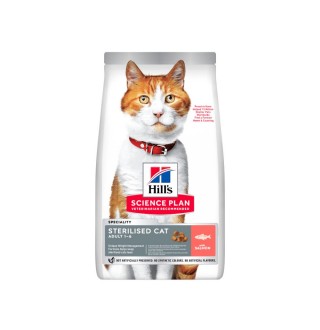 Сухий корм для котів Hill's Science Plan Adult Sterilised Cat Sal 300 г - лосось