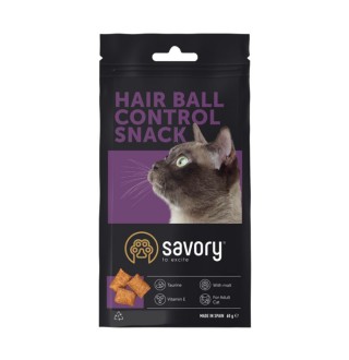 Ласощі для котів Savory Snack Hair-ball Contro 60 г