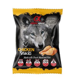 Ласощі для собак Alpha Spirit Dog Snacks Chicken, 50 г