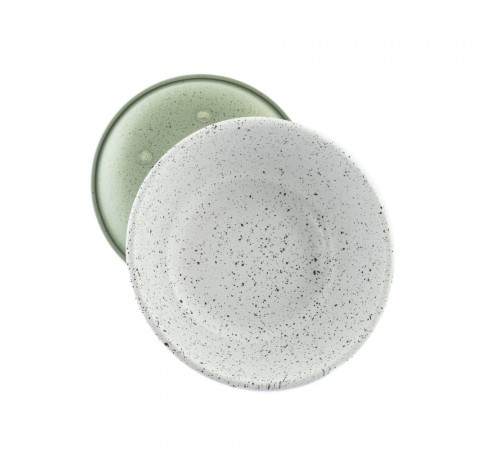 Миска металева ArjanImpex Premium Speckle 470 мл - зелений - cts