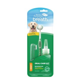 TropiClean Fresh Breath Oral Care Kit for Dogs Large - набір для догляду за порожниною рота у собак Свіжий подих, 59мл