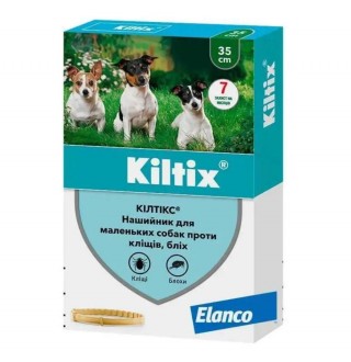 Kiltix by Elanco-Bayer - протипаразитарний нашийник для собак від бліх та кліщів, 35см
