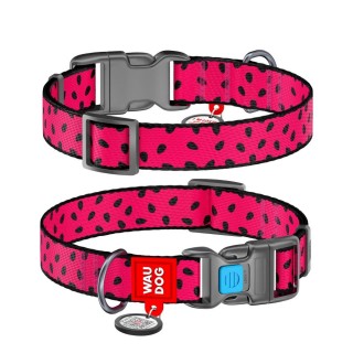 Нашийник для собак COLLAR WOUDOG Нейлон S - рожевий