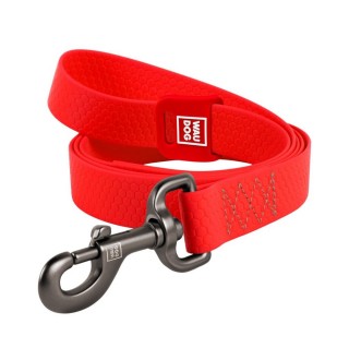 Повідець для собак COLLAR WAUDOG Водостійкий М - червоний