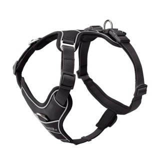 Шлея для собак Hunter Divo Up 56-73 см / 20 мм - чорний