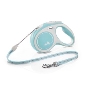 Повідець-рулетка Flexi з тросом «New Comfort» M 5 м / 20 кг (блакитна)