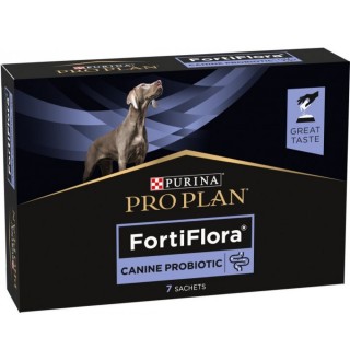 Purina Pro Plan Veterinary Diets FortiFlora Canine - кормова добавка з пробіотиком для підтримки мікрофлори ШКТ у собак та цуценят, 7г