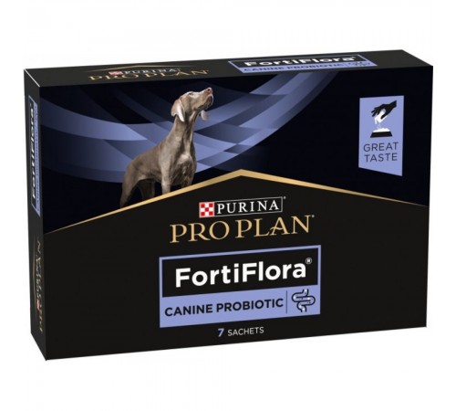 Purina Pro Plan Veterinary Diets FortiFlora Canine - кормова добавка з пробіотиком для підтримки мікрофлори ШКТ у собак та цуценят, 7г