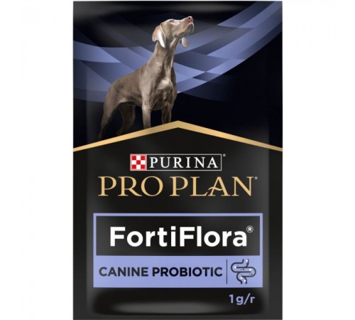 Purina Pro Plan Veterinary Diets FortiFlora Canine - кормова добавка з пробіотиком для підтримки мікрофлори ШКТ у собак та цуценят, 7г