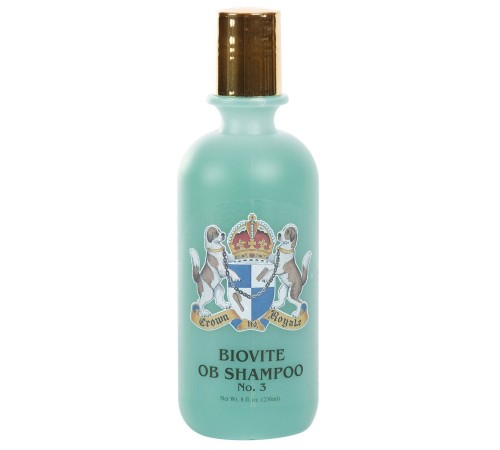 Шампунь для котів та собак Crown Royale «Biovite №3» 236 мл (для густої та жорсткої шерсті)