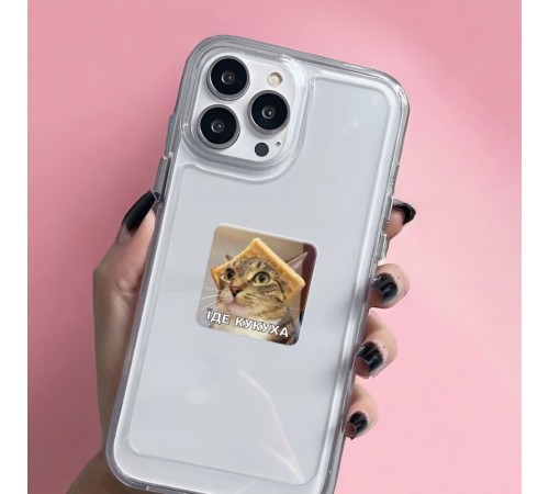 Стікер-3D Tatooshka Їде кукуха