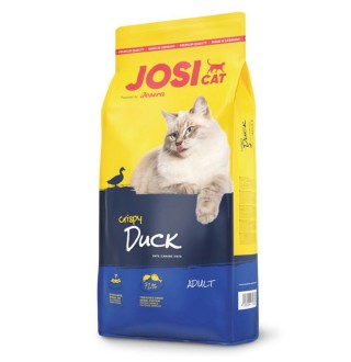 JosiCat by Josera Crispy Duck - сухий корм з качкою для дорослих котів, 10кг