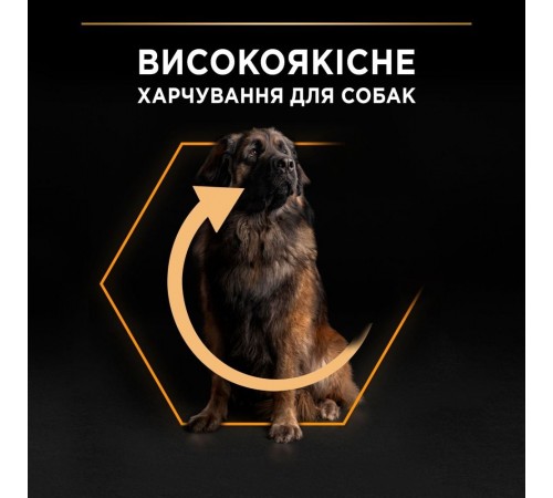 Сухий корм для собак Purina Pro Plan Large Robust Adult 14кг - домашня птиця