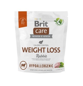 Brit Care Dog Hypoallergenic Weight Loss - сухий монопротеїновий корм з кроликом для собак з зайвою вагою, 3кг