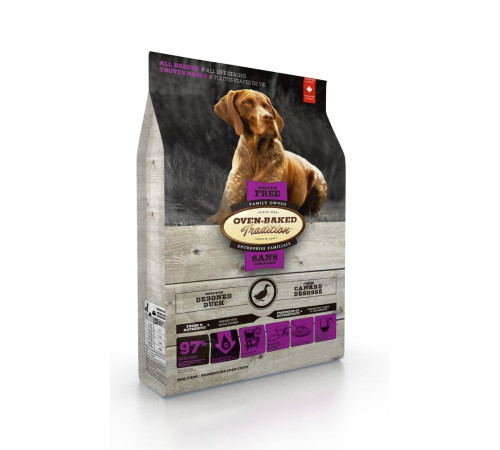 Сухий корм Oven-Baked Tradition Dog Grain Free 2,27 кг - качка