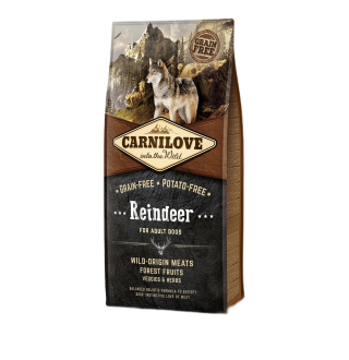Сухий корм для дорослих собак всіх порід Carnilove Raindeer 12 кг (оленина та кабан)