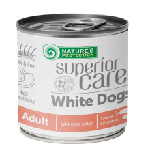 Суп для собак Nature's Protection Superior Care White Dogs All Breeds Adult 140 г - лосось та тунець