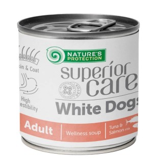 Суп для собак Nature's Protection Superior Care White Dogs All Breeds Adult 140 г - лосось та тунець