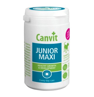 Canvit Junior Maxi - комплекс вітамінів для здорового росту і розвитку цуценят і молодих собак великих порід на кожен день, 230г