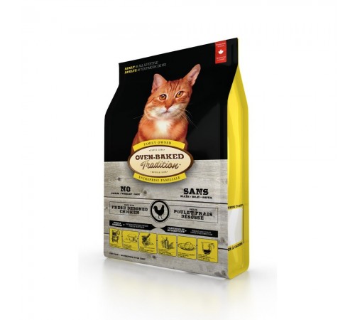 Сухий корм Oven-Baked Tradition Cat Adult 4,54 кг - курка