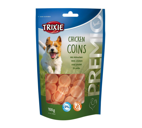 Ласощі для собак Trixie PREMIO Chicken Coins 100 г (курка)