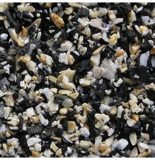 Ґрунт для акваріума Nechay Zoo Чорно-білий кристал 10 кг