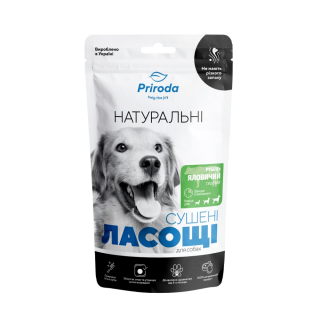 Ласощі для собак Природа Рубець сушений 50 г - яловичина