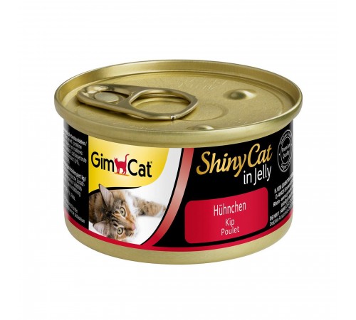 Вологий корм для котів GimCat Shiny Cat 70 г (курка)