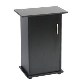 Підставка під акваріум Природа пряма 50 x 30 x 70 см (чорна, з дверима)