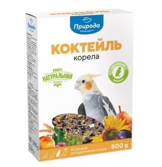Корм для середніх папуг Природа «Корела» 500 г